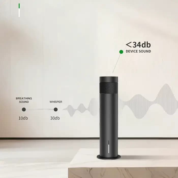 Diffuseur d'huiles essentielles électrique intelligent, diffuseur de parfum, diffuseur de fragrance, 200m³, sans eau, assainisseur d'air parfumé pour la maison, l'hôtel