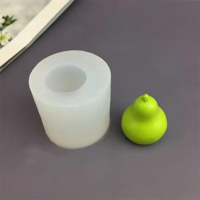 Moule à bougie citrouille en Silicone, créatif, en résine d'aromathérapie végétale, outils de cuisson, décoration de gâteau d'halloween 3D, fournitures artisanales