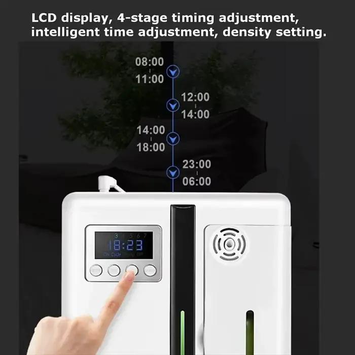Diffuseur de parfum de pièce, désodorisant mural pour hôtel, diffuseur d'arôme Bluetooth pour huile essentielle, odeur électrique pour la maison