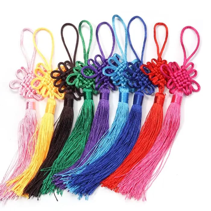 Glands de fortune avec nœuds chinois faits à la main, pour cadeaux du nouvel an, Festival de printemps, rideaux de décoration artisanale, accessoires pour la maison, 10/20 pièces