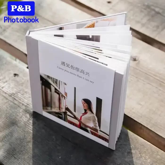 Livre photo de 6 pouces pour photos personnalisées