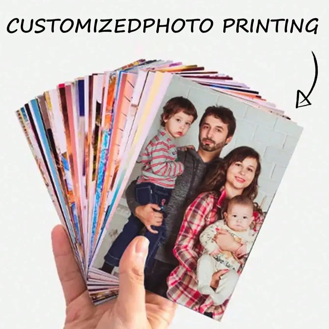 1/3/6 pièces disponibles, impressions personnalisées pour photomaton, cadeaux photo personnalisés po