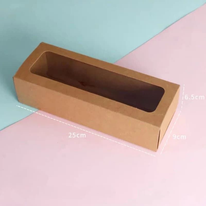 Earch tes-cadeaux en papier kraft avec fenêtre transparente, coffret GT pour mariage, anniversaire, 