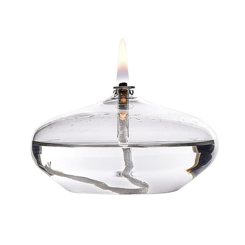 Chandelier en verre fait à la main, lampe à huile, bougeoirs de dîner, décorations de noël pour Bar 
