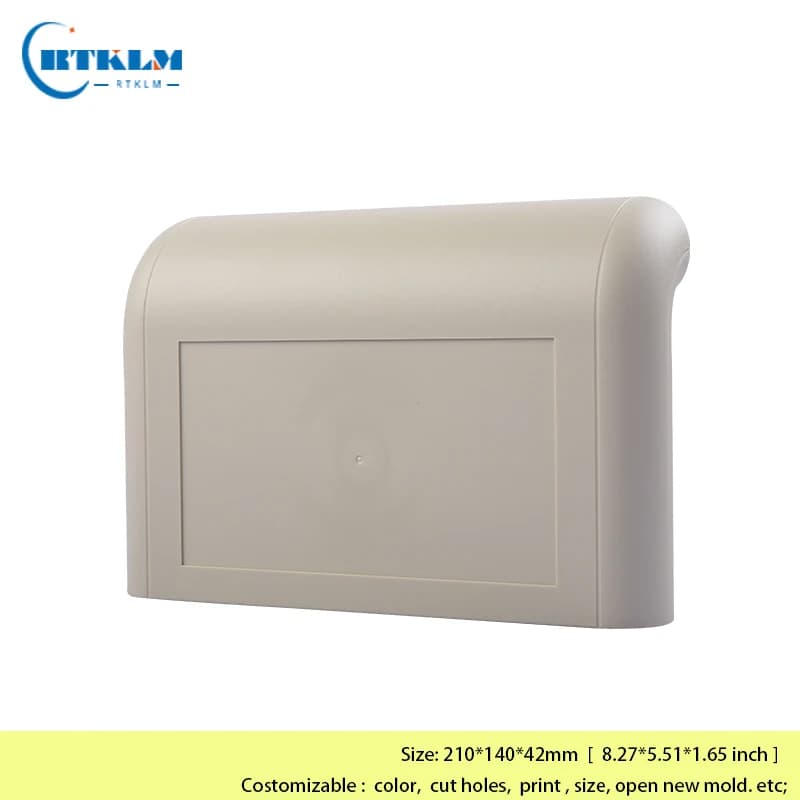 Boîte électrique réseau en plastique, boîtier de projet bricolage, boîte de distribution WiFi, boîti