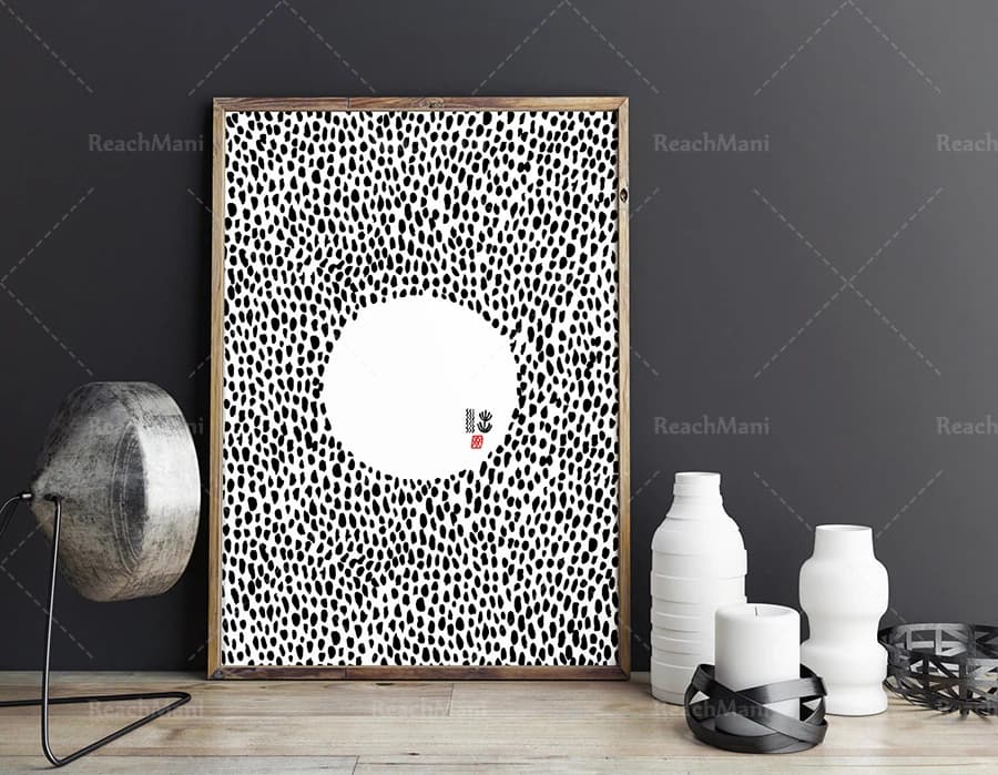 ART Store INT-Décoration murale, affiche Scandi, galerie, la plus petite œuvre d'art