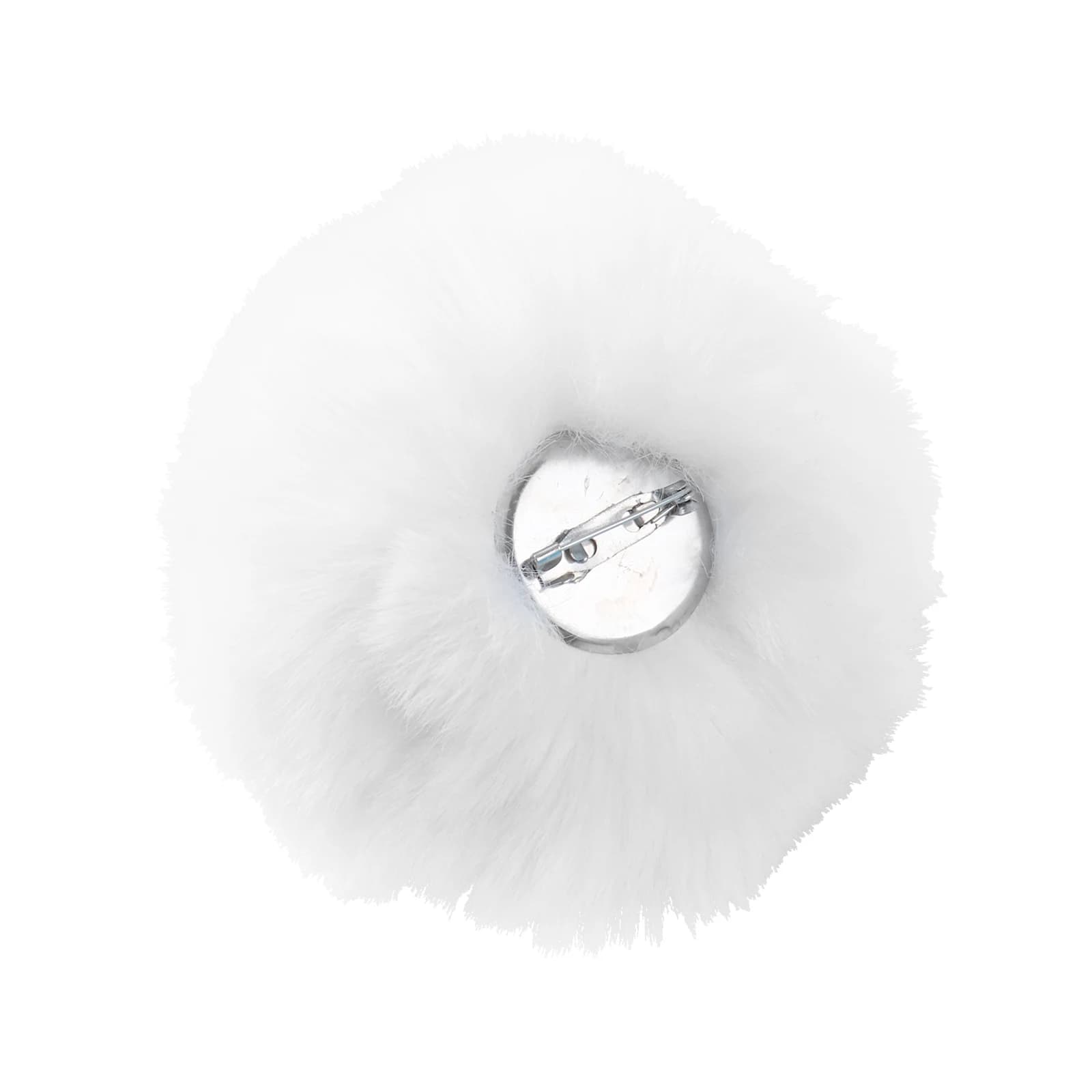 Queue de lapin en peluche, accessoires de cosplay de lapin mignon, queue de lapin blanche et noire, 