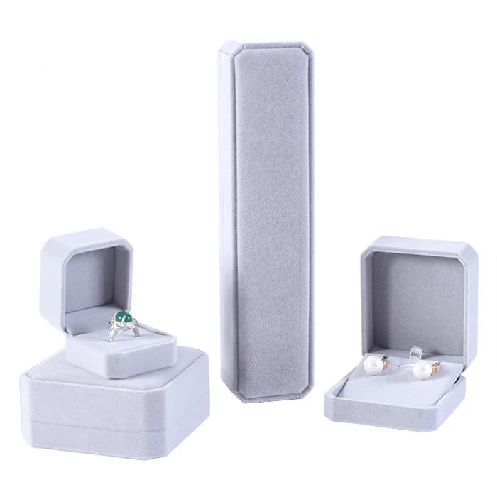 Boîte à bagues, organisateur d'emballage de colliers, emballage de bijoux, boîte-cadeau en vrac, sup