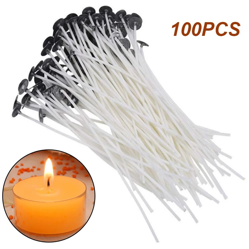 Mèches de bougie sans fumée, lampes à huile, bricolage ci-après, fournitures exécutives, accessoires