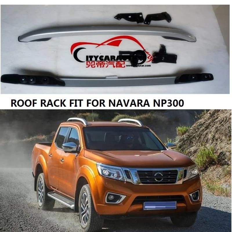 CITYCARAUTO-Toit Décoratif Argenté R64.T1, Barres Electrolux 2016-2017, Accessoires NAVARA NP300