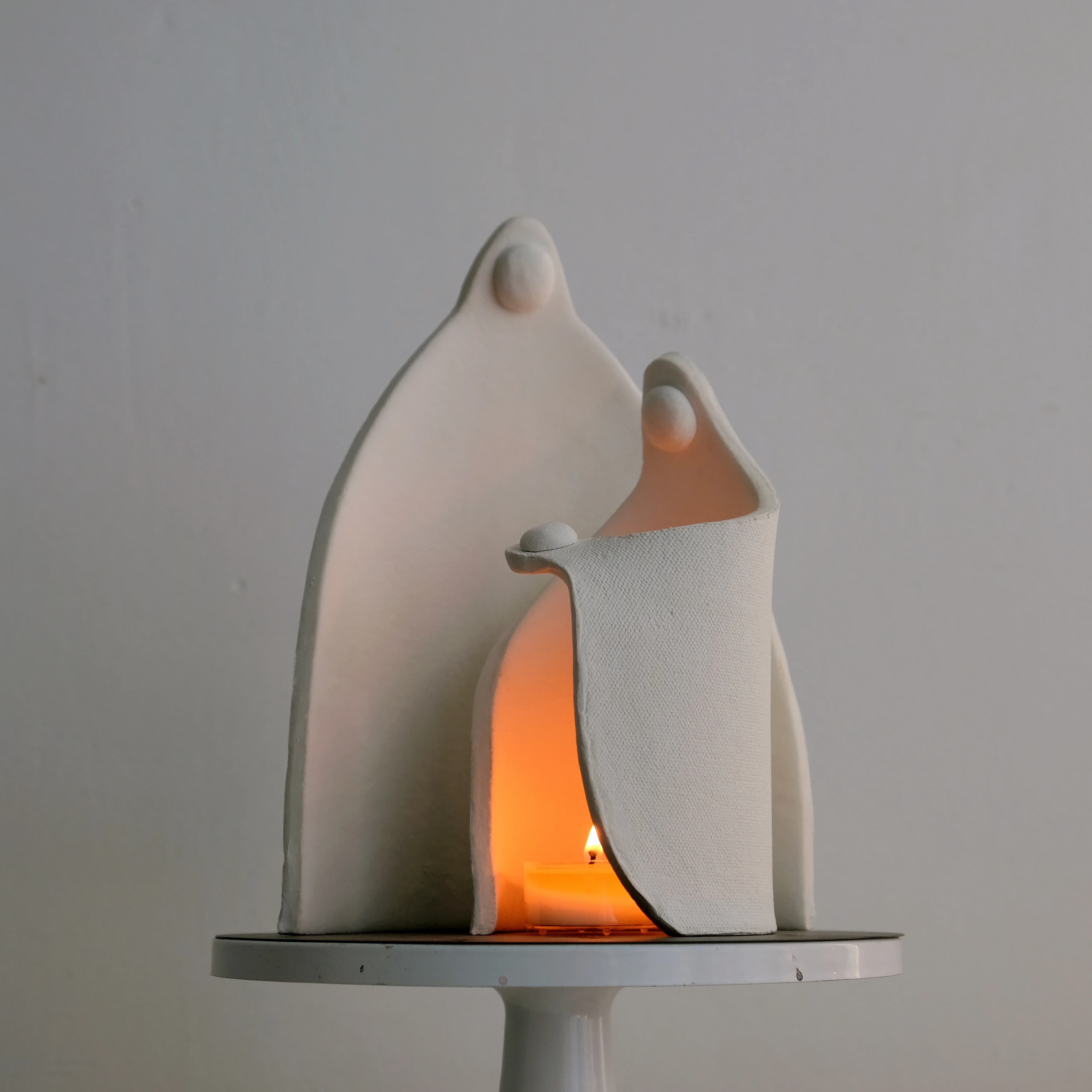 Bougeoir romantique minimaliste, décor artistique d'aromathérapie pour mariages, pièce d'exposition 