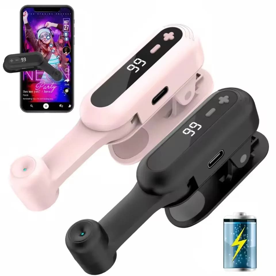 Clic-automatique pour écran tactile rechargeable pour smartphone, vidéo et diffusion en direct – Cli
