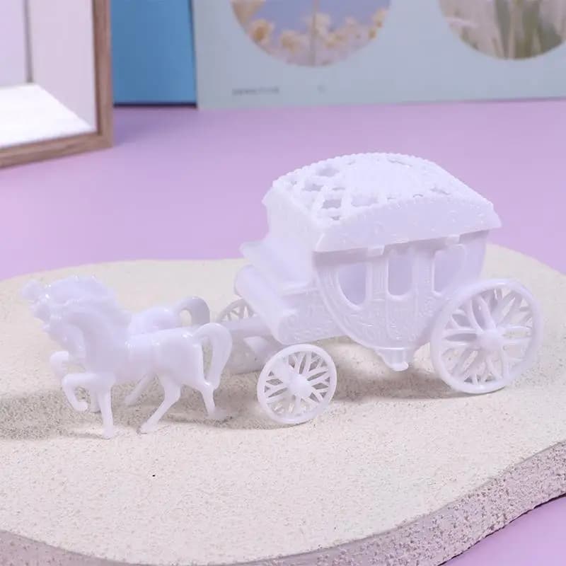 Boîtes créatives pour chocolats, boîtes cadeaux en forme de calèche de mariage, cadeaux de mariage, 