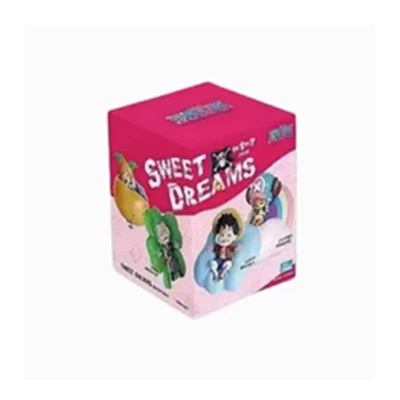 Boîte aveugle de dessin animé une pièce, série veilleuse, jouets Luffy Zoro Nami Sanji Chopper, figu
