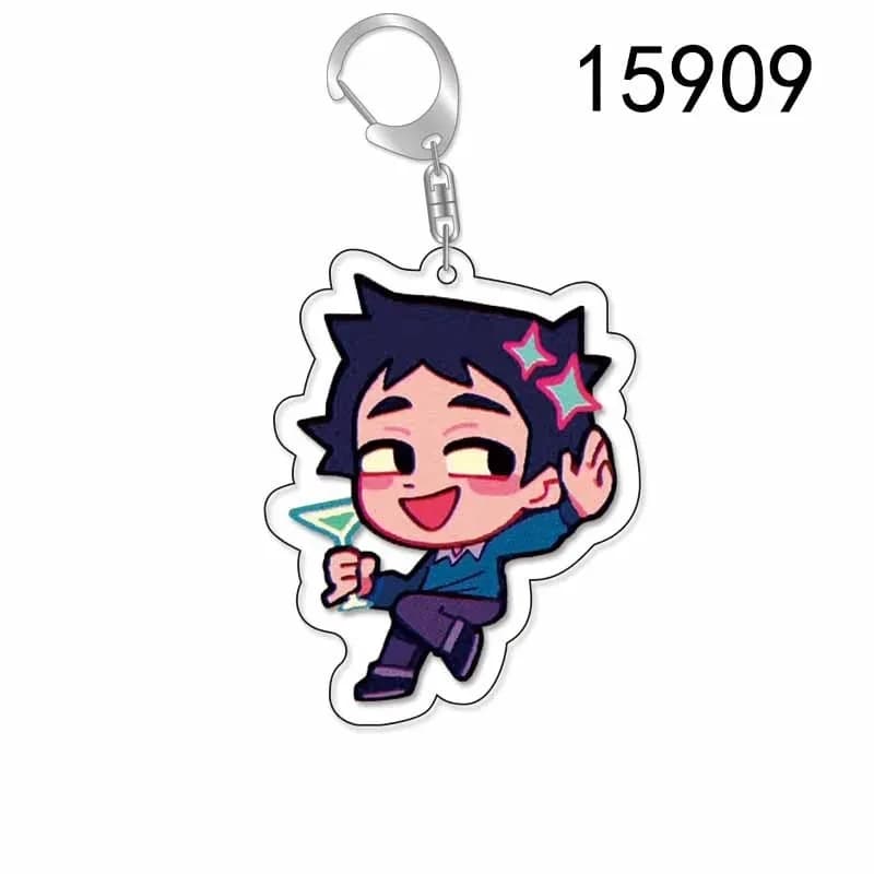 Garçon tordu Scott Pilgrim décolle cadeau d'anniversaire pour garçons et filles porte-clés en acryli