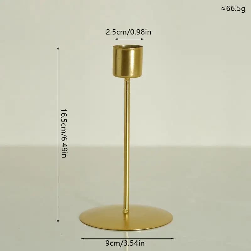 Bougeoirs de Bar de décorations de fête, Design métallique européen élégant pour les mariages et les