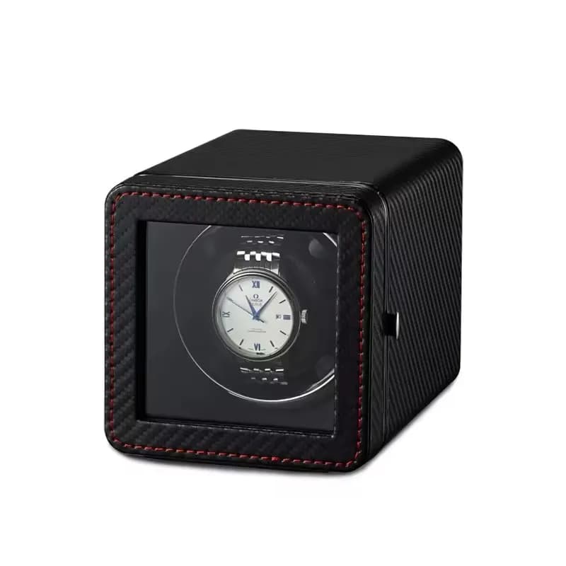 Remontoir Vertical boîte de montre rotateur automatique remontoir de montre unique montres mécanique
