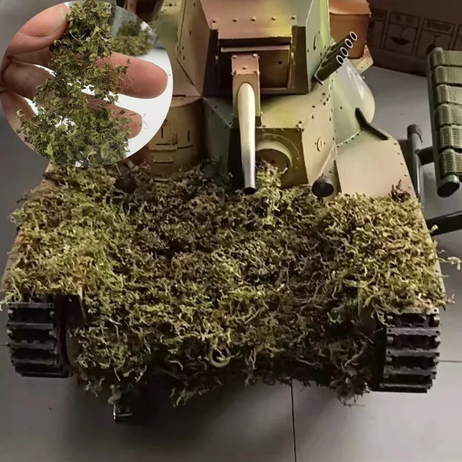 Plante de Wargaming artificielle, modèle de vignes, scène de feuille statique, bricolage, Table de s