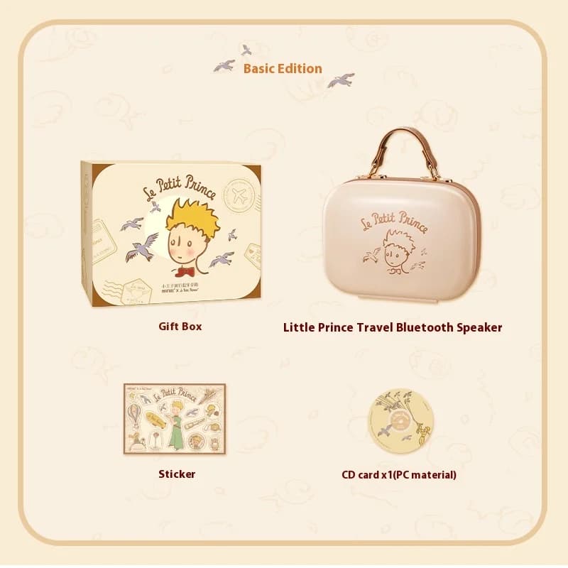Petit Prince voyage Bluetooth haut-parleur cadeau d'anniversaire pour hommes petit ami saint valenti