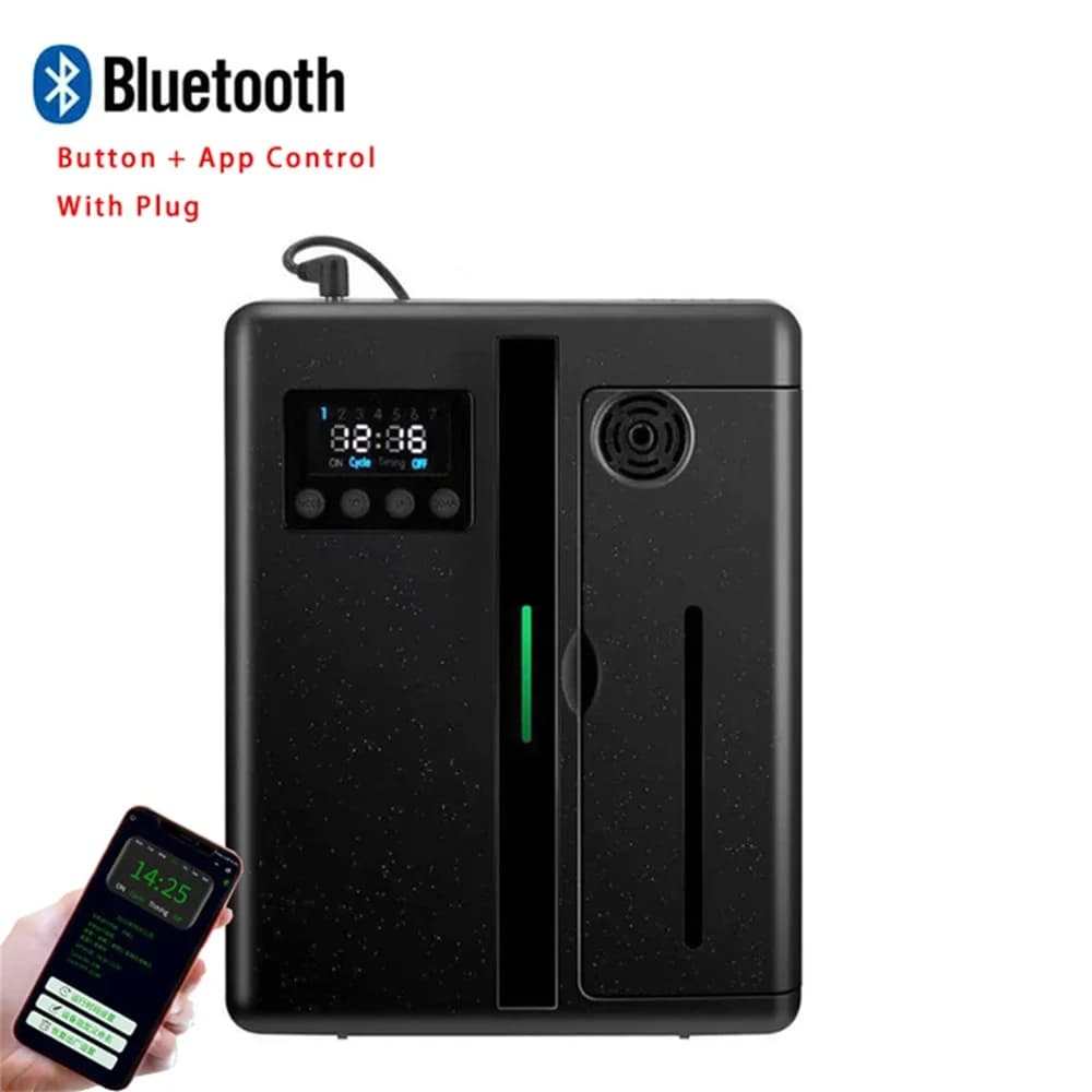 Diffuseur de parfum de pièce, couverture 300m3, désodorisant, diffuseur d'huile Bluetooth pour huile