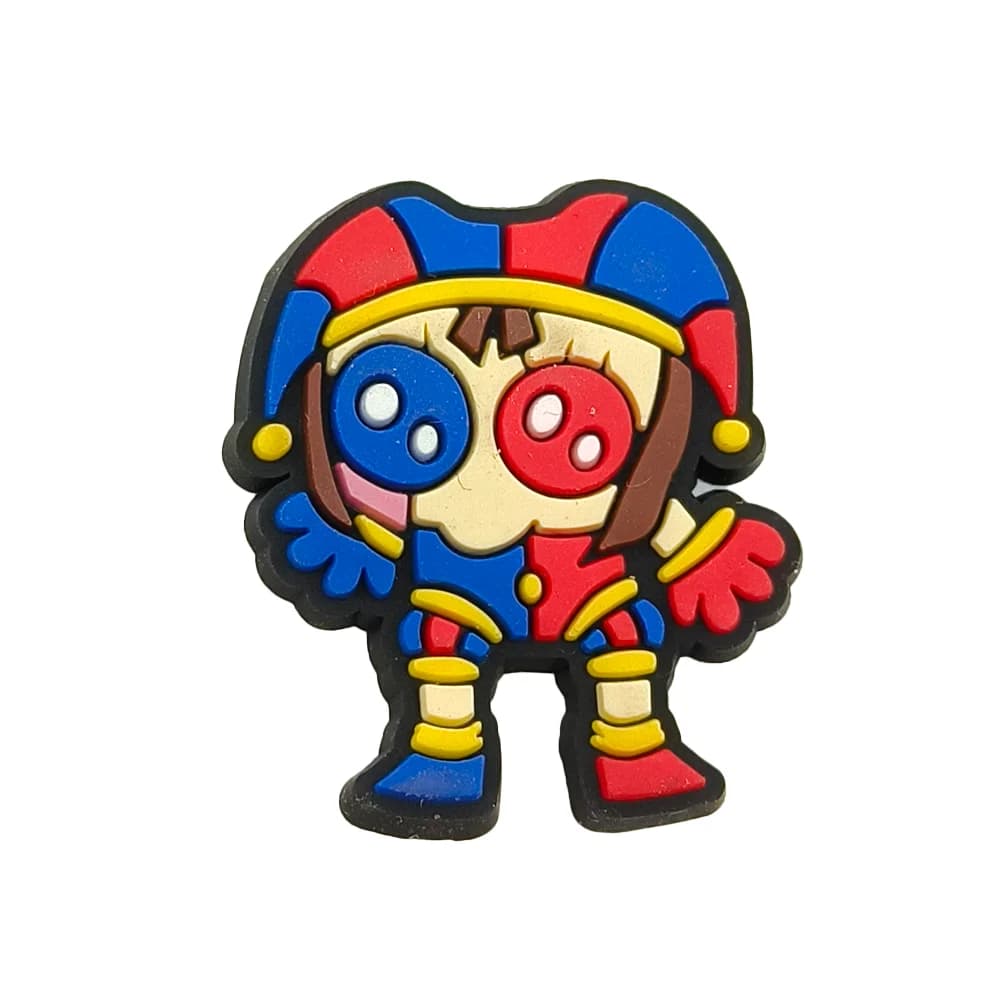 Accessoires pour sabots style dessin animé Cirque des Chiffres Magiques, breloques de chaussures DIY