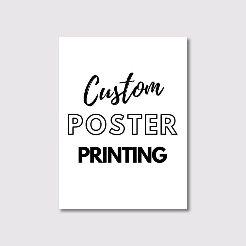 Affiche personnalisée imprimée, pour décoration murale, personnalisée avec votre Photo, Festival de 