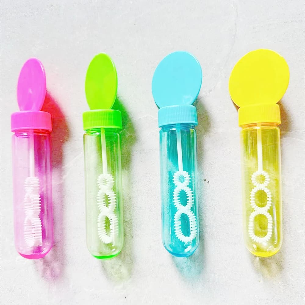 Tube à bulles sans liquide de 14cm, 12 à 24 pièces, cadeau pour fête d'anniversaire, mariage, invité
