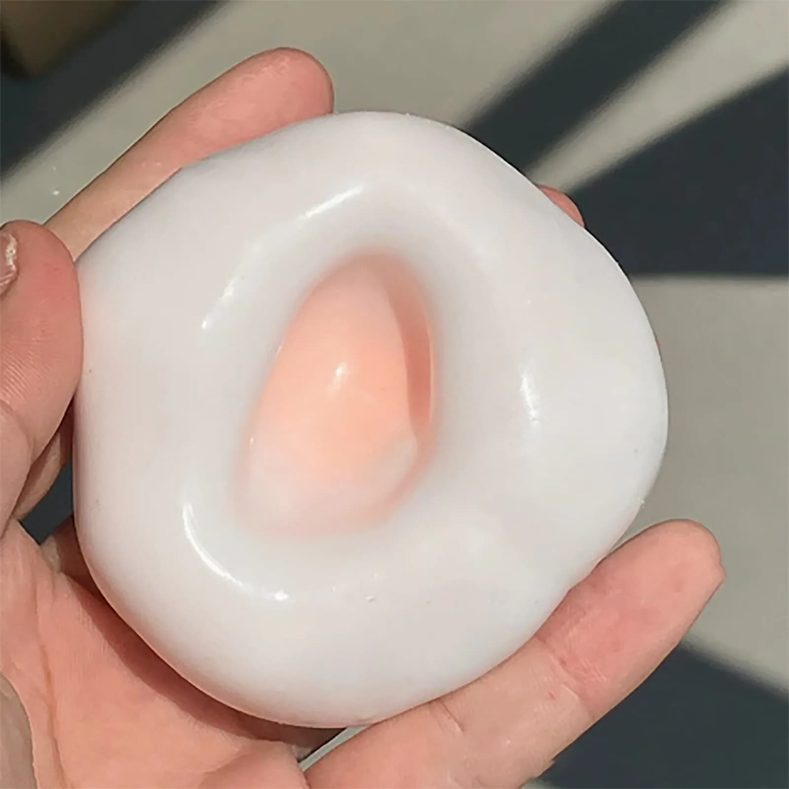 Jouets de Table Squishy Super doux, peau glacée Ultra-mince, anti-Stress, balle collante faite à la 