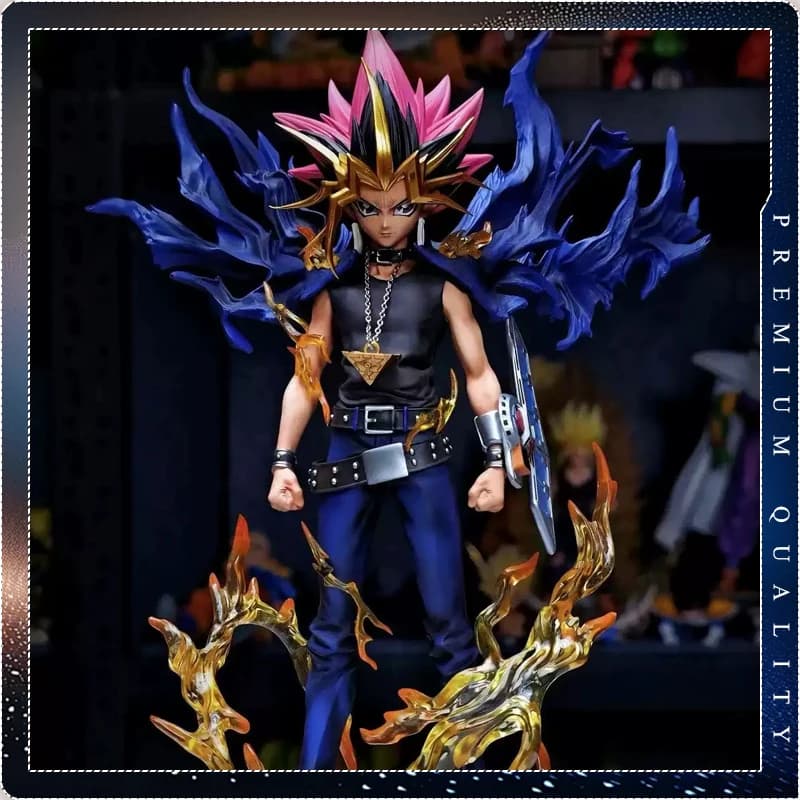 Figurine GK Yu-Gi-Oh Yugi Édition Limitée, Modèle de Collection Tendance, Décoration d'Intérieur, Or