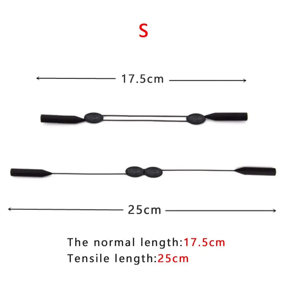 Accessoires sport porte-corde réglable lunettes corde lunettes sangle lunettes de soleil chaîne lune