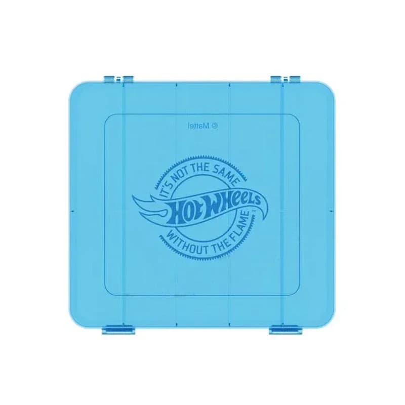 Boîte de rangement de voiture Hot Wheels originale pour Voiture moulée sous pression 1/64, mallette 