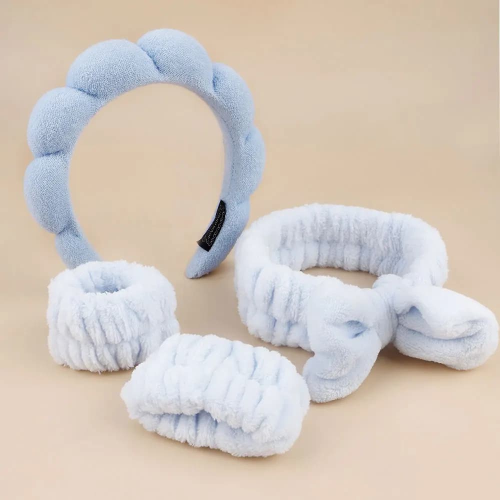 Accessoires de soins de la peau pour le lavage du visage, accessoires pour cheveux, bandeaux et brac