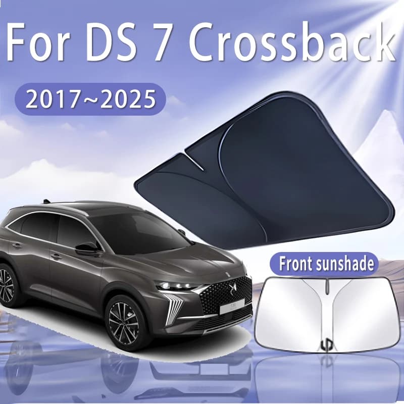 Pare-soleil de voiture pour DS 7 Crossback, pare-brise avant, pare-soleil, isolation thermique, refr