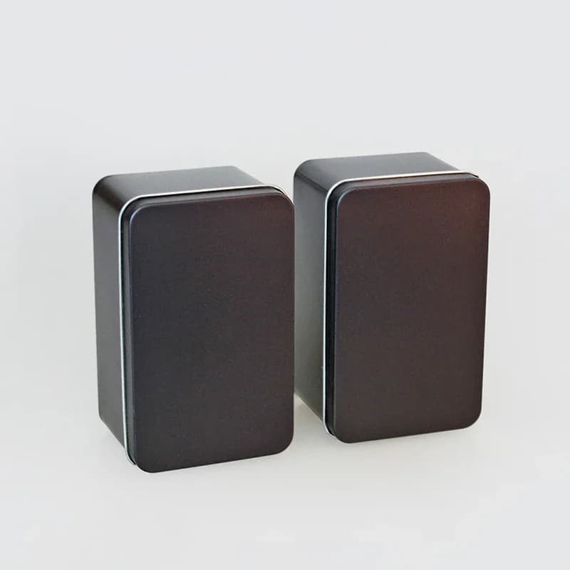 Boîtes de rangement en métal pour accessoires de bijoux, boîtes de thé, bonbons, chocolat, boîte en 