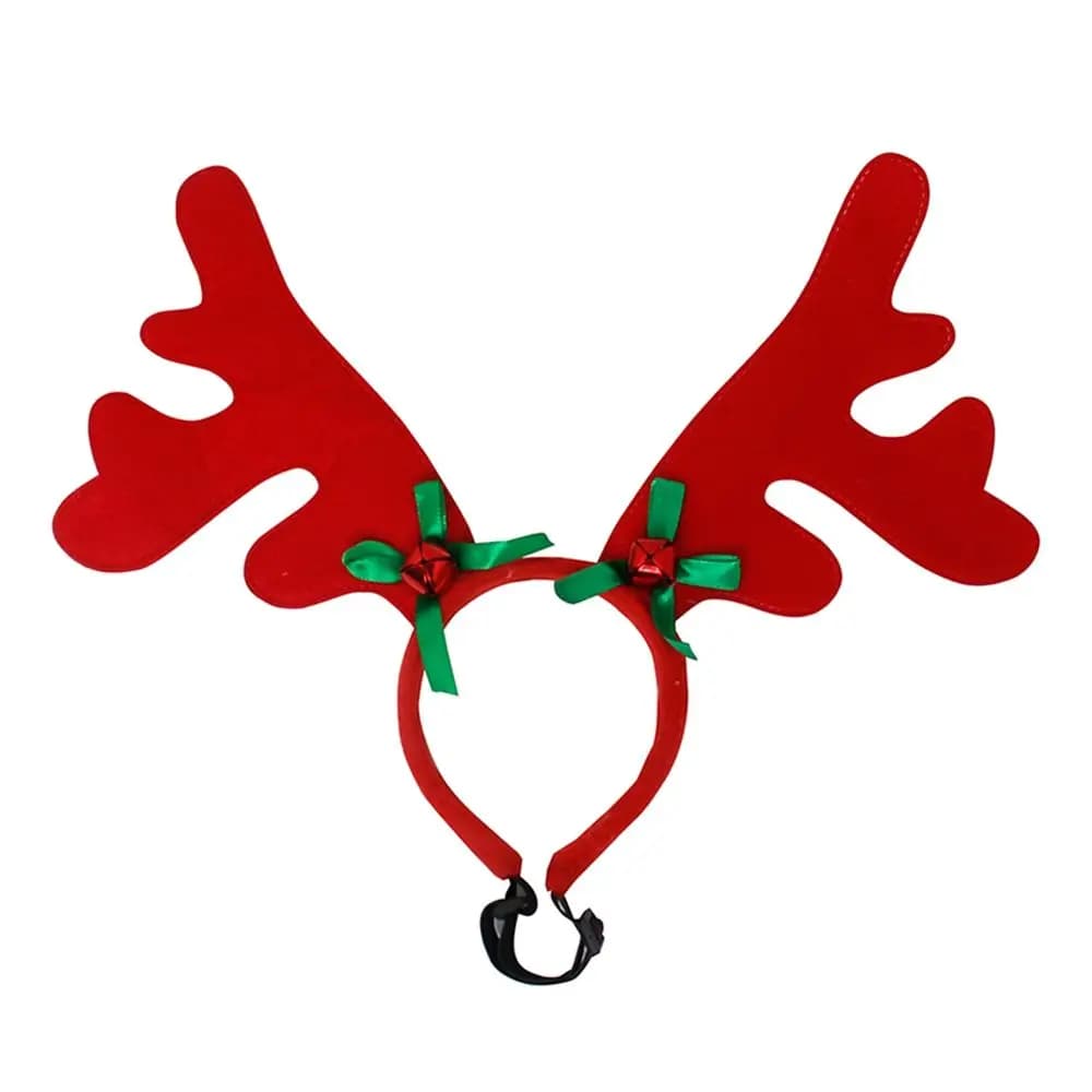 Produit habillé de renne, accessoires pour chiot et chaton, Costume, décorations de noël, bandeau po