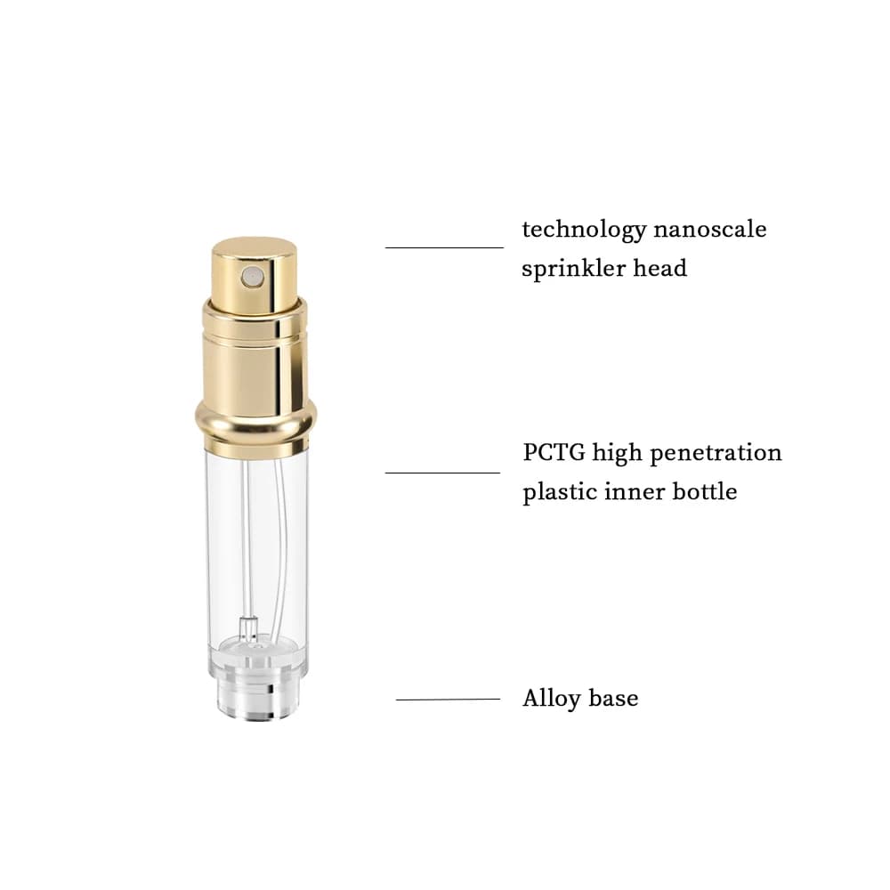 LouischanzL 5ml bouteille de recharge de parfum Portable Mini pompe de parfum de pulvérisation recha