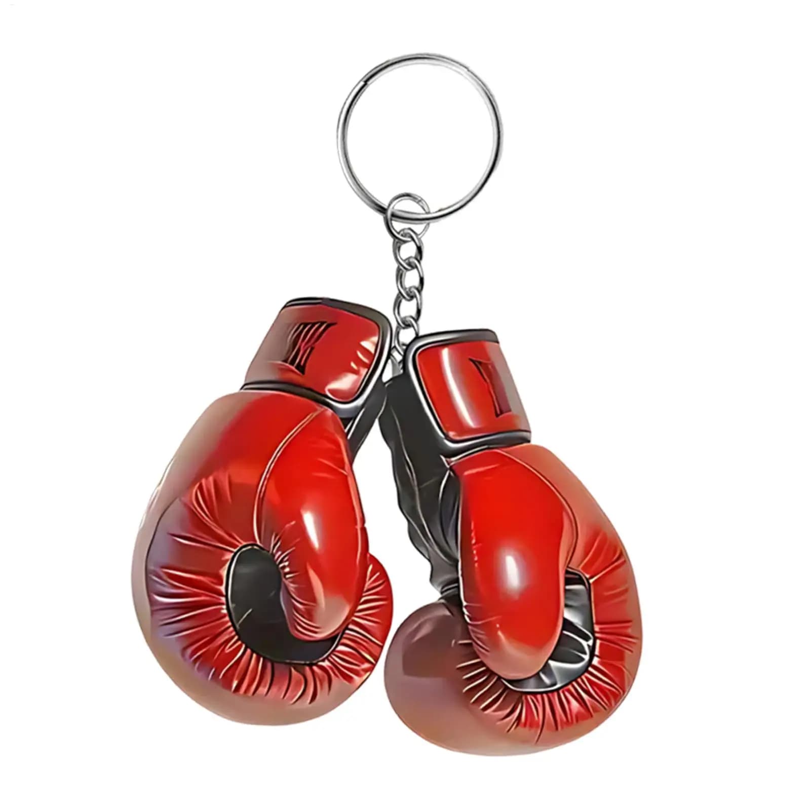 Gants de boxe porte-clés 2D acrylique sac charme boxe porte-clés exquis Design créatif adultes enfan