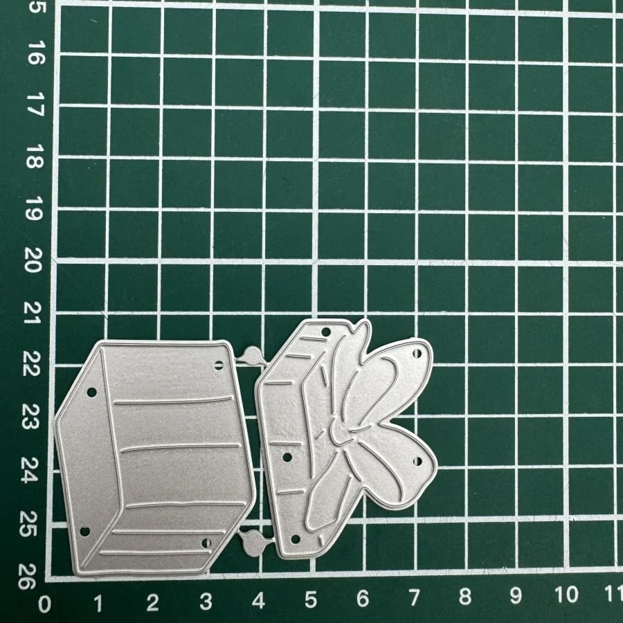 Matrices de découpe en métal, boîte cadeau, pour bricolage, Scrapbooking, fabrication de cartes, poc