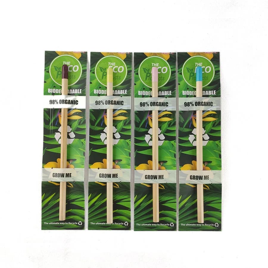 Crayon écologique plantable, oubli-moi-pas pour cadeau de mariage, cadeaux de remerciement