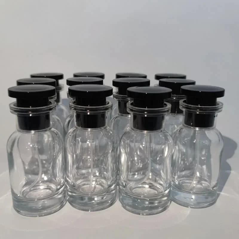 Bouteille de parfum Portable haut de gamme de voyage, 30ml, avec boîtes, vaporisateur vide, bouteill