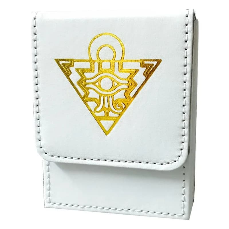Yu-Gi-Oh-Boîte de rangement en cuir pour cartes de dessin animé, Blue Eyes White Dragon, boîte de ca