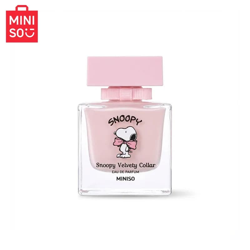 MINISO & SNOOPY – parfum floral de luxe Original pour femmes, Spray 50ML, cadeau d'anniversaire pour