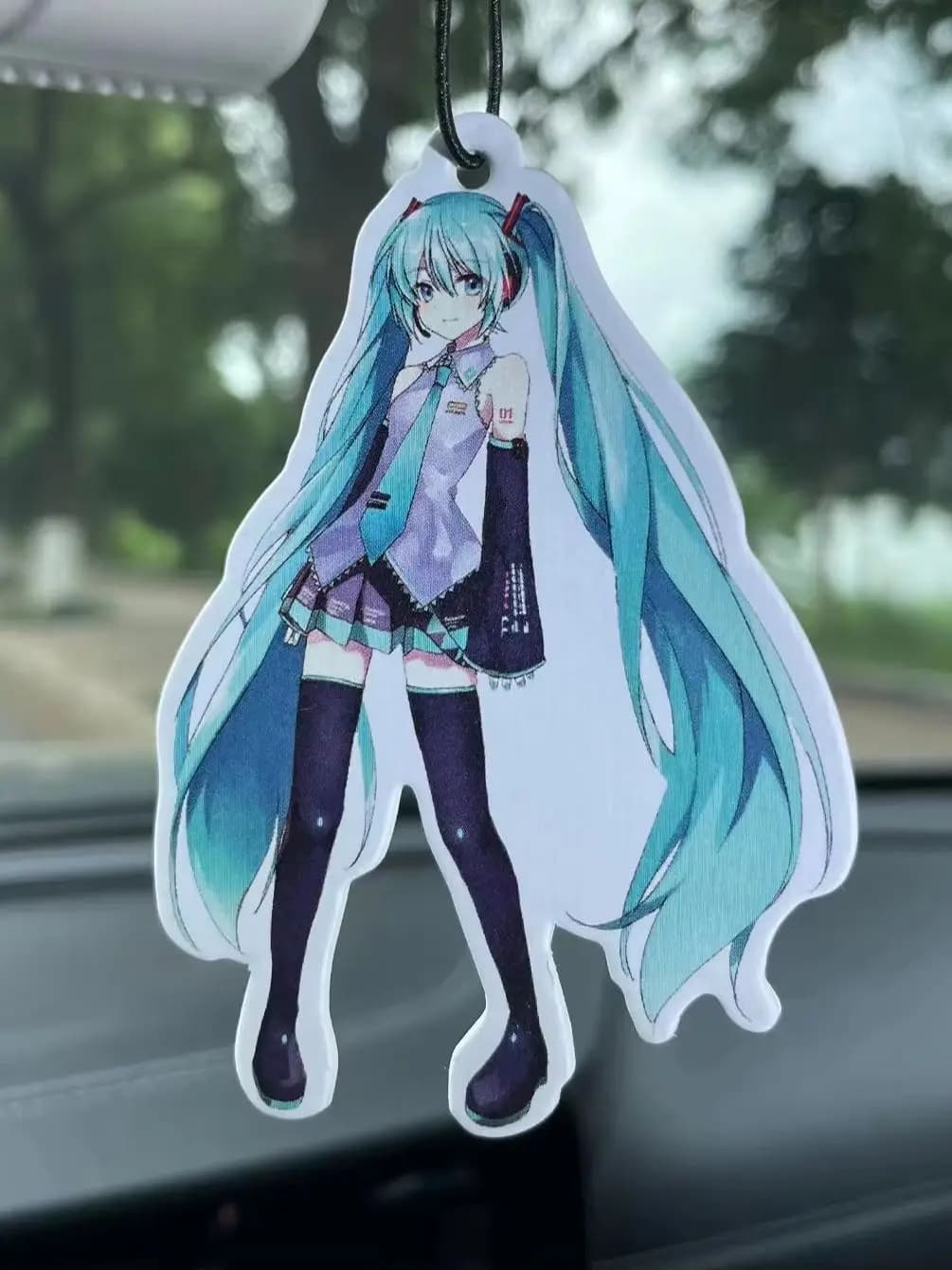 Parfum de voiture neutre cinq étoiles Hatsune Miku/Freesia Fresh Fragrance et désodorisant non toxiq