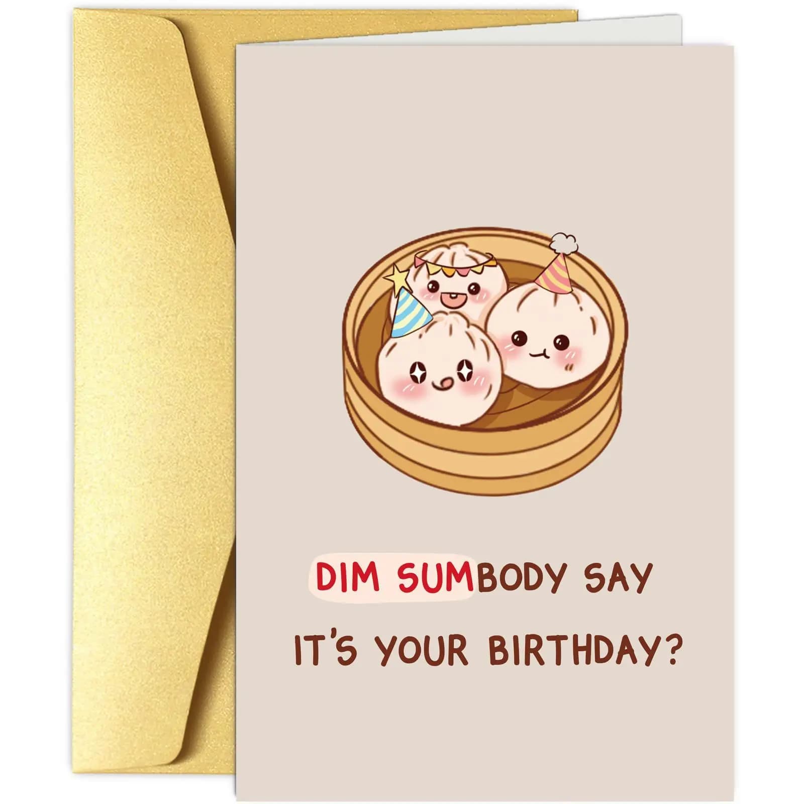 Carte de vœux d'anniversaire sur le thème de la nourriture, carte de vœux amusante, carte de célébra