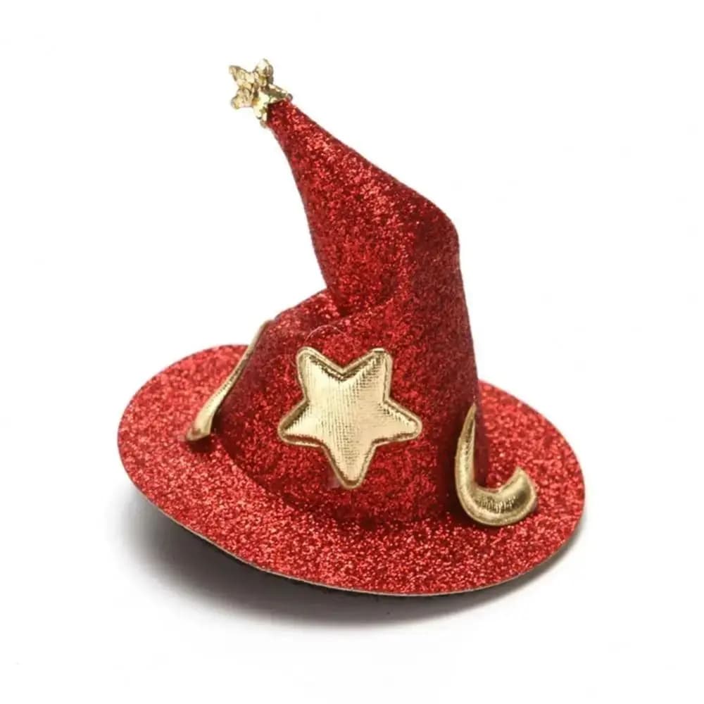 Accessoires de tête pour femmes, épingles à cheveux, chapeau de sorcier, accessoire de costume, chap