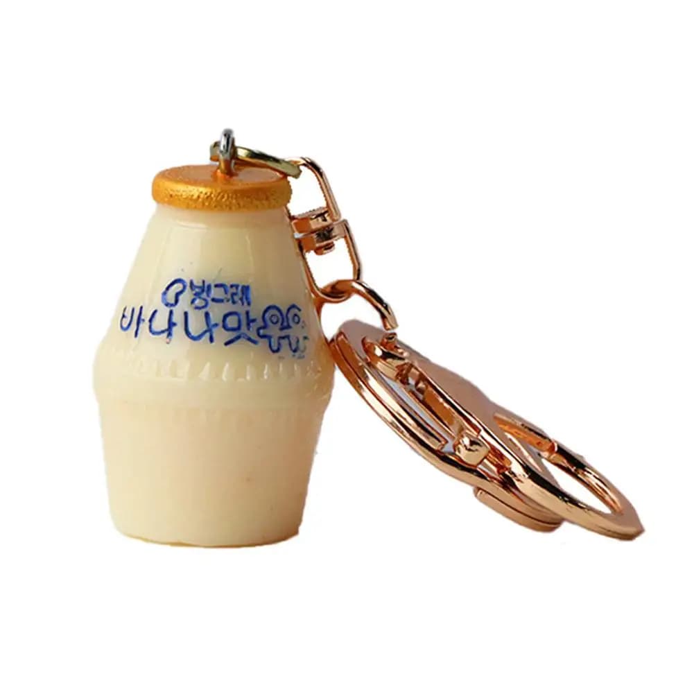 Porte-clés série de jeu de nourriture de Simulation coréenne, cadeaux pour invités, Mini boîte à lai