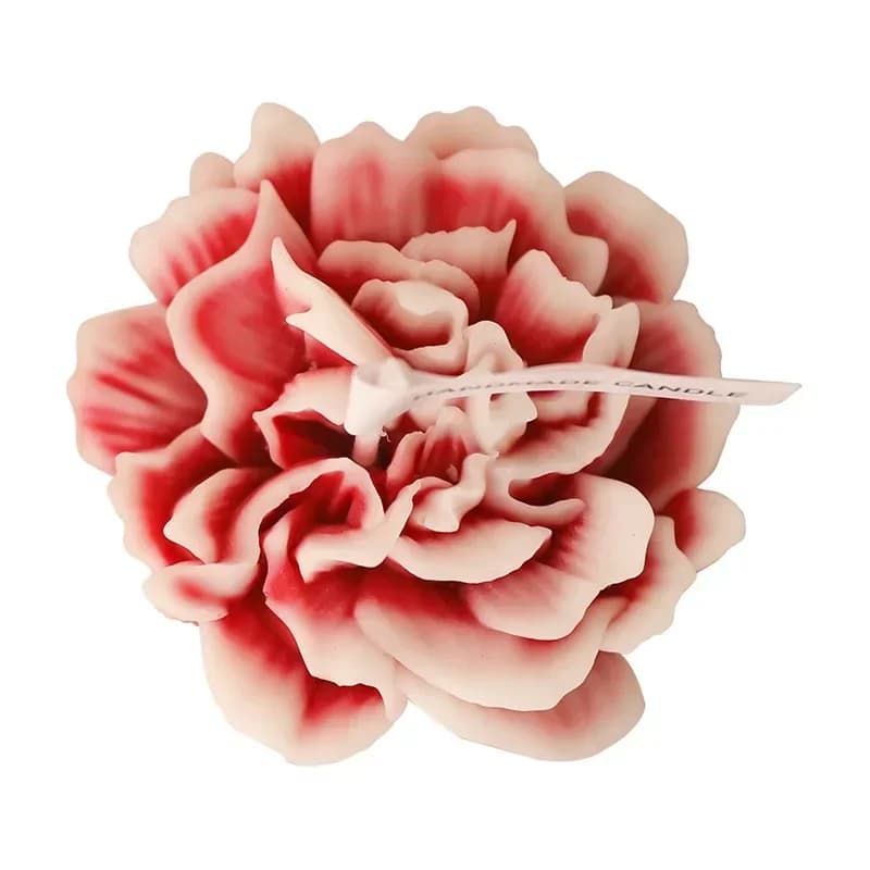 Bougie fleur d'oeillet 3D, décoration de la maison, mariage, bar, fête, souvenirs, aromathérapie, dé