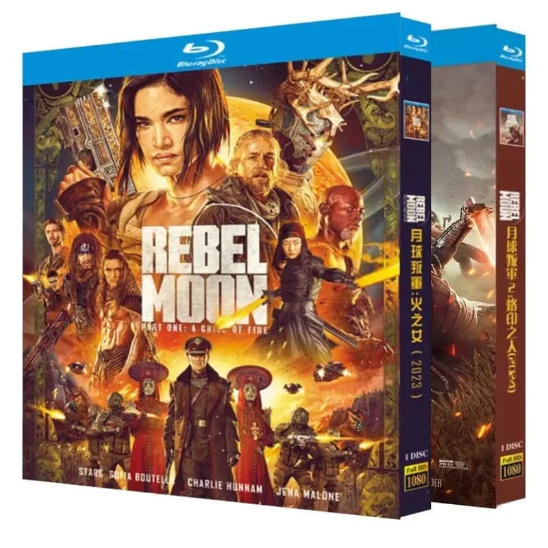 Rebel Moon: A Child of Fire et The Scargiver (2024) 2 disques Blu-ray neufs