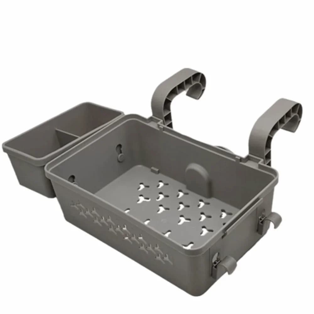 Panier de rangement pour piscine avec porte-gobelets, facile à installer, accessoires durables pour 