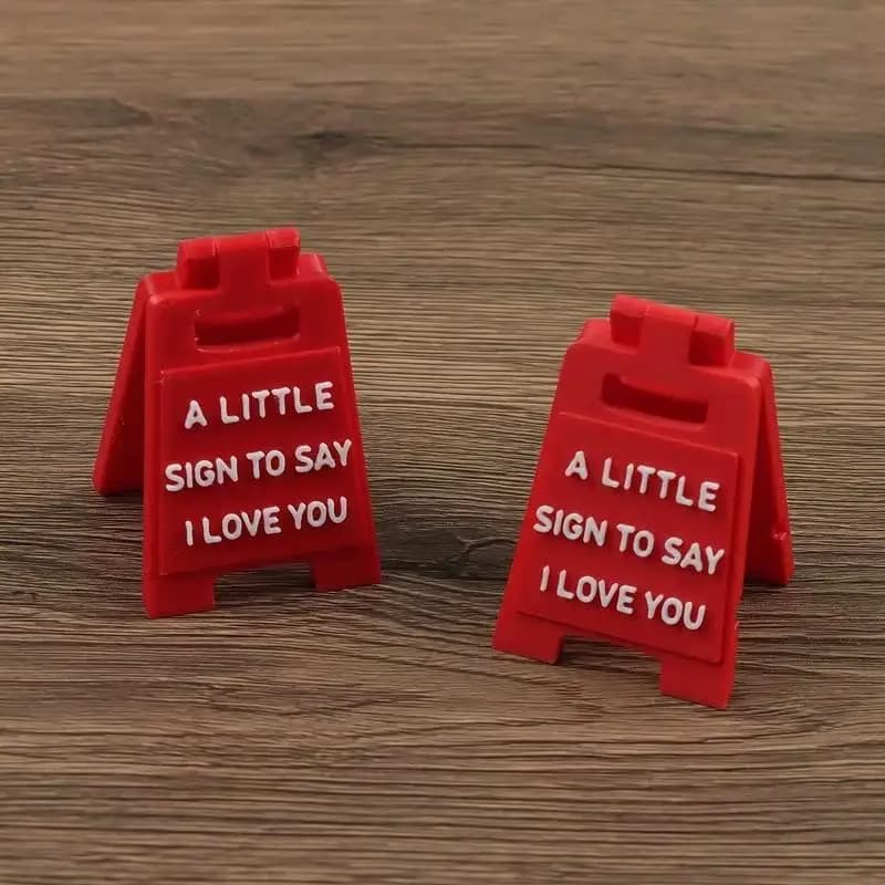 Panneau de signalisation créatif pour parking, cadeau de la Saint-Valentin, un petit panneau pour di